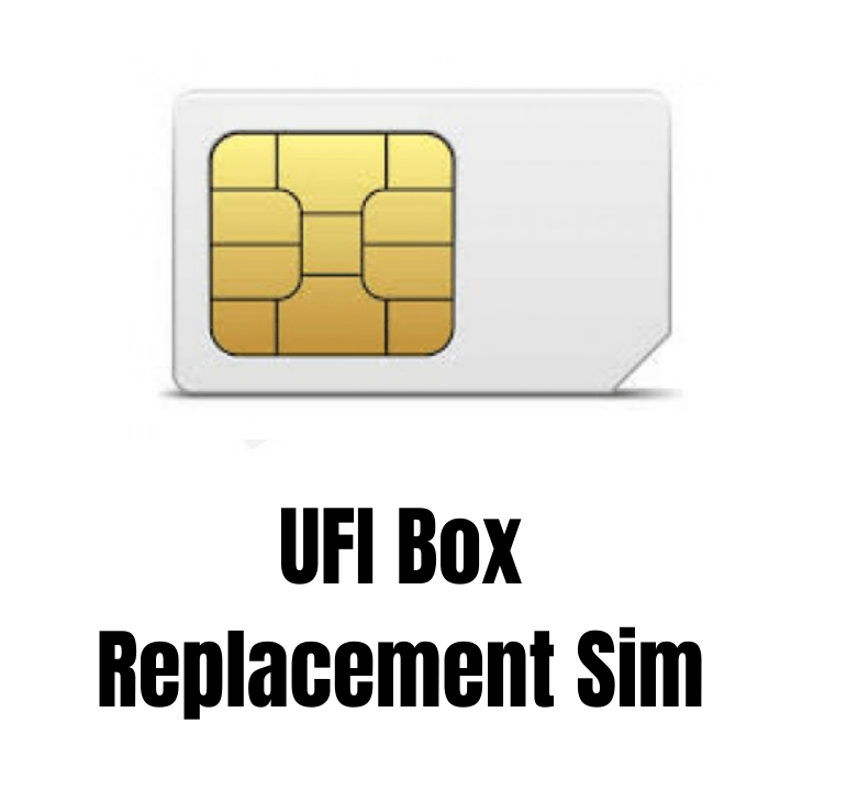 UFI Box Replacement Sim Card 100 Original Ramzan Gsm